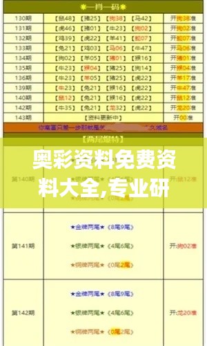 奥彩资料免费资料大全,专业研究解释定义_安卓6.896