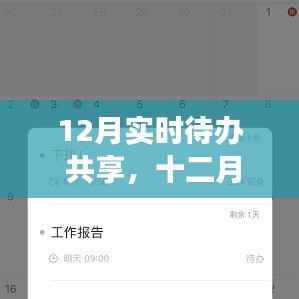 十二月待办共享，高效规划日程，轻松生活共享计划