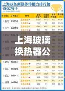 上海玻璃换热器公司排名大揭秘！专业权威榜单出炉！