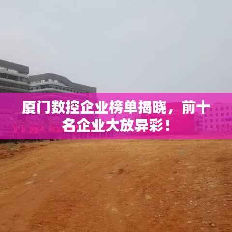 厦门数控企业榜单揭晓,前十名企业大放异彩!